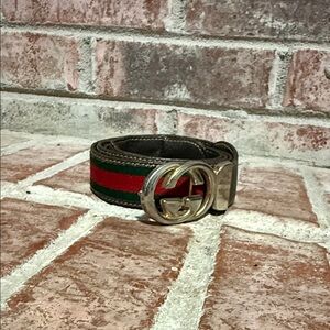 Vintage Gucci interlocking Gg Belt Size 38